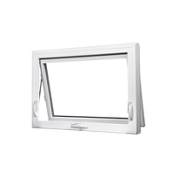 Ventanas de Toldo de Doble Acristalamiento de Alta Calidad, Fabricante OEM/ODM, Ventanas de Toldo de Aluminio Resistentes al Viento para Exteriores en Venta