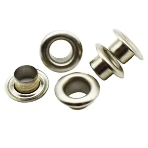 Cílios pequenos de 4mm 5mm 6mm 8mm, cílios personalizados de metal, cobre, aço inoxidável