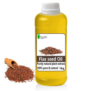 Huile parfumée Huile de croissance des cheveux Huile de lin Huile de support Marque privée Pure Naturelle Alimentaire Pressée à froid pour le corps Visage Soin de la peau Végétale - Product Image 2