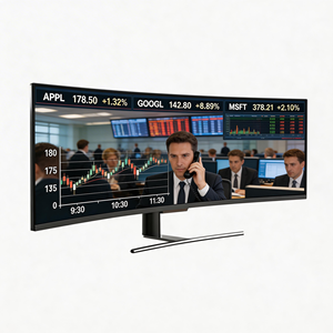 5k Ultra-Wide 32:9 IPS Curved Gaming <strong>Monitor</strong> 49-inch 144Hz New Desktop Computer <strong>Monitor</strong> - Product Image 3