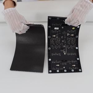 Oem Custom Full Color Indoor Flexible LED Panel Cylinder Column Soft LED Screen P1.875 P2 P2.5 P3 Curved LED <strong>Display</strong> Module - Product Image 4