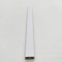 Bordure décorative murale blanche 21 x 9 mm
