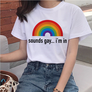 Tshirt da giorno di orgoglio per vendita calda Gay bisessuale Trans Lgbt Gay Party arcobaleno prodotti Love Is Love lesbic T Shirt LGBTQIA - Product Image 2