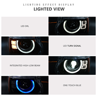 Faro LED Defender para Land Rover, para Range Rover Sport 2005-2013, Ensamblaje Frontal Nuevo de Plástico