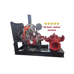 Bomba de Agua de Alta Presión y Doble Succión con Motor DC, Bomba Eléctrica de Combate de Incendios Diésel, Producto OEM - Product Image 2
