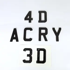 Lettres en gel 3D en acrylique 4D pour plaques <span class=keywords><strong>d</strong></span>'<span class=keywords><strong>immatriculation</strong></span> britanniques, lettres pour plaques <span class=keywords><strong>d</strong></span>'<span class=keywords><strong>immatriculation</strong></span> de voiture, <span class=keywords><strong>plaque</strong></span> <span class=keywords><strong>d</strong></span>'<span class=keywords><strong>immatriculation</strong></span> britannique - Product Image 1