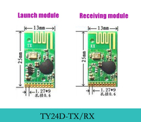 TY24D-TX/RX Aucune programmation Contrôle à six voies Utilise la télécommande Module sans fil 2.4g