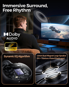 <span class=keywords><strong>SOUNDPEATS</strong></span> Clip 1 Auriculares inalámbricos abiertos Auriculares con clip para la oreja Efecto de sonido Dolby abierto Auriculares deportivos giratorios OWS - Product Image 2