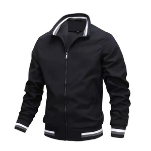 Autumn Fashion <b>Men's</b> Quilted <b>Jacket</b> <b>Canvas</b> Stand Collar Eco-Friendly Outdoor Casual Streetwear Top - Product Image 3