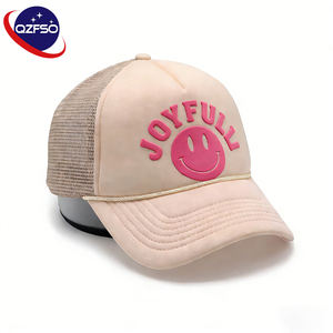 Casquette de baseball camouflage à 6 panneaux QZFSO, personnalisée, de haute qualité, avec logo imprimé, broderie, maille, style hip-hop, pour hommes - Product Image 1