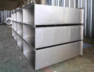 Hiện đại xmzxl thiết kế bệnh viện xả fume phù hợp tùy chỉnh mạ kẽm không gỉ hình chữ nhật không khí ống dẫn nhà máy trực tiếp trường - Product Image 6