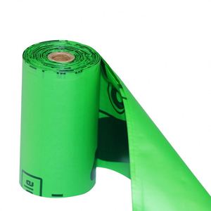 Sacs à déjections canines compostables en gros, en matériau PBAT et amidon de maïs, avec fonction de stockage intégrée - Product Image 4