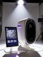 Dispositivo Analizador de Piel y Cuero Cabelludo 2 en 1 Profesional, Detector Digital de Piel y Cabello con Informe de Análisis Imprimible para Salón