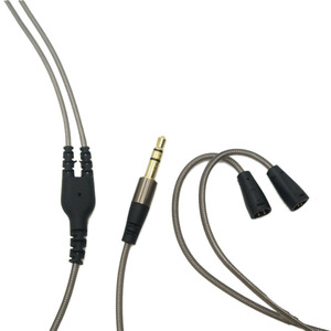 Replacement <b>Audio</b> <b>Cable</b> For Ie80 Ie8 Ie8i Headphones 1.2M Metal Braided 3.5mm Jack Tin Plated Copper <b>Digital</b> Products - Product Image 5