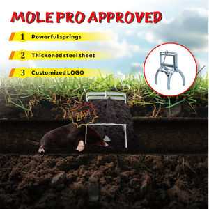 Piège à grains de beauté Talpex piège à grains de beauté galvanisé piège à souris de champ <span class=keywords><strong>pince</strong></span> à grains de beauté - Product Image 2