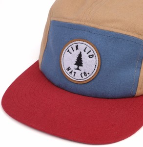 OEM/ODM 5 Bảng Mũ Với Đính Canvas Dây Đeo Da Đầy Màu Sắc Vải Năm Bảng Mũ <span class=keywords><strong>Camper</strong></span> - Product Image 2