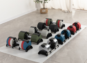 Bán Buôn 90 Pound Có Thể Điều Chỉnh Quả Tạ Đặt 20Kg 32Kg 36Kg 40Kg 45Kg Trọng Lượng Miễn Phí Quả Tạ Có Thể Điều Chỉnh 40Kg 50Kg Cho Phòng Tập Thể Dục Tập Thể Dục - Product Image 6