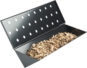 Accesorios para Barbacoa, Caja Ahumadora de Metal Resistente en Forma de V para Asar <span class=keywords><strong>Pastrami</strong></span> al Aire Libre - Product Image 3