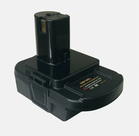 Konverter Adaptor Baterai Lithium 18V 20V ke Baterai Lithium & Nikel 18V untuk Peralatan Listrik Tanpa Kabel, Kompatibel Universal