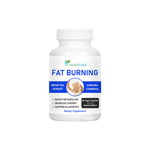 Private Label ODM Fat Burning Capsules Dietary <b>Supplement</b> Support Suppress Appetite and Increase Energy Levels Function - Product Image 1
