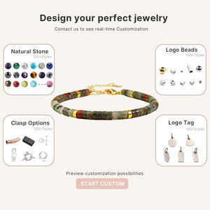 Pulsera Ajustable Minimalista con Cuentas de Citrino, Reiki Curativo, Chakra, Abundancia, Atrae Gemas Naranjas, Cristal, Regalo para Mujer - Product Image 4