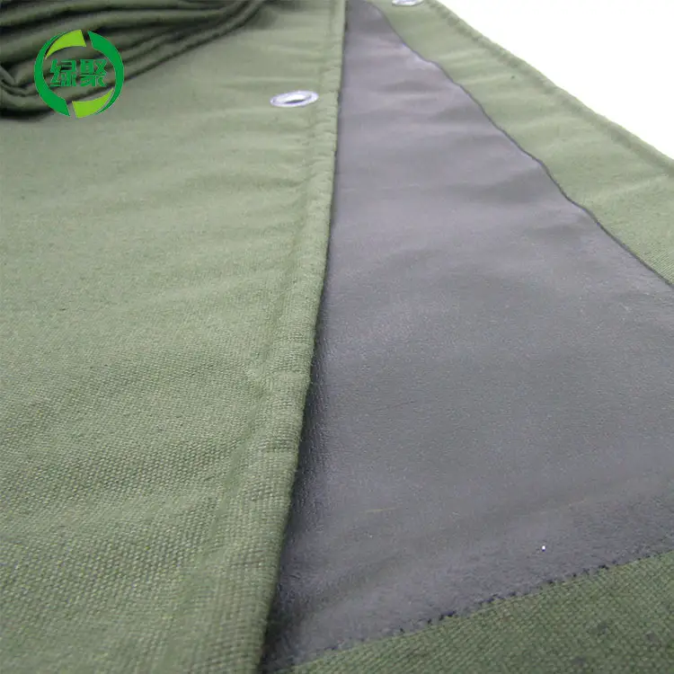 Custom Waterproof Canvas For Tent, Canvas Tarpaulin Polyester Fabric