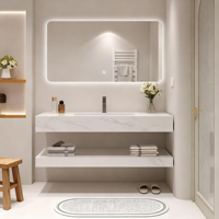 Nouvelle table de toilette murale intelligente moderne haut de gamme à prix réduit 2025 pour salle de bain, hôtel, appartement, villa, garantie 5 ans
