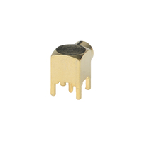 Connecteurs RF MCX-KWE, connecteurs coaxiaux, connecteur MCX à angle droit pour circuit imprimé