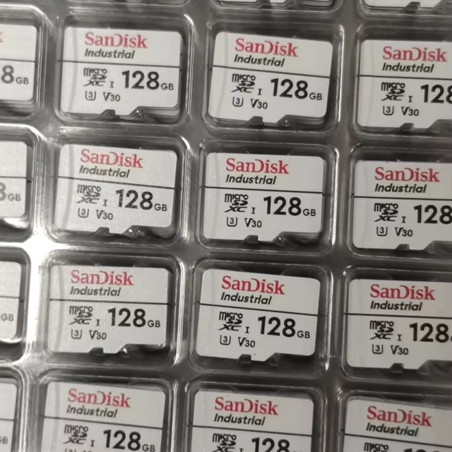 Original for SanDisk Industrial 128GB MicroSDXC UHS-I Industrial Memory Card SDSDQAF3-128G-I