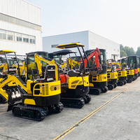 Desain Baru Bersertifikasi EPA, Mini Excavator Hidrolik 2 Ton, Harga Mesin Mini Excavator 2 Ton untuk Penggunaan Pertanian di Uni Eropa