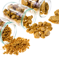 Prix d'usine Protéine de soja texturée biologique / Protéine végétale texturée en vrac