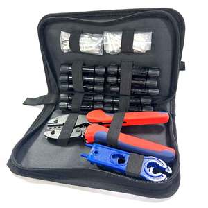 Kit d'outils de sertissage solaire photovoltaïque OEM à mâchoires dentelées en acier 2,5, 4, 6 mm² pour câbles - Product Image 1