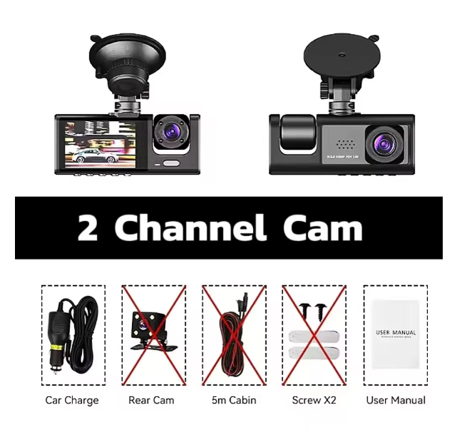 Caméra 2 canaux