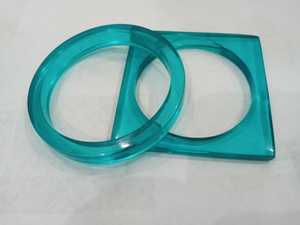 Bracelets en résine de conception de luxe fabriqués en Inde pour filles Bracelets en résine à usage décontracté disponibles en vrac - Product Image 6