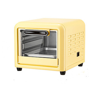 Nướng lò xách tay mini 4 inch bánh trứng Tart nướng bếp cơ khí nướng thịt nướng màu vàng lò nướng điện mini 5L - Product Image 1