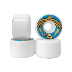 Roues de skateboard professionnelles personnalisées en polyuréthane 55 mm 88A, roues tout-terrain - Product Image 3