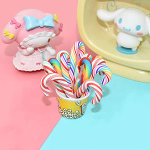 Cuentas de Resina Mágicas en Forma de Bastón, Color Arcoíris, 46*18mm, Venta al Por Mayor, Cuatro Opciones de Color, para Manualidades - Product Image 3