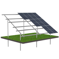 Solar-Carport-Montagesystem Solar-Panel-Bodenmontagesystem Zn-Al-Mg C Solar-Schiene