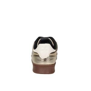Sneakers da Donna Xti in Pelle Metallizzata Dorata, Scarpe Casual a Profilo Basso - Product Image 4
