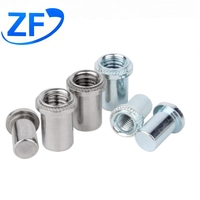 Stainless Steel Press-In Nut Rivets Waterproof Column Sealing Fastener with Plain Finish Metal Fastening Solution