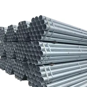 1 - 10 mm Pipe Tube Erw Electrical Galvanized Carbon Steel Round Structure Pipe