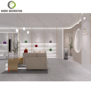 ร้านขายกระเป๋าแบรนด์เนมระดับไฮเอนด์ ตกแต่งภายในร้านค้า ออกแบบร้านค้าปลีกสำหรับผู้หญิง รองเท้าและกระเป๋า บูติกโชว์สินค้า - Product Image 2