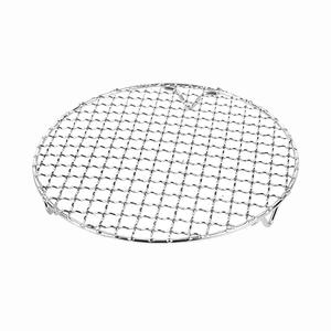 Rejilla de hoja redonda de carbón, cesta no elástica, Malla 1x1, parrilla de barbacoa de acero inoxidable, rejilla de alambre para barbacoa, rejilla de alambre para barbacoa - Product Image 3