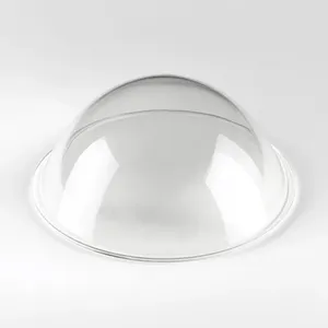 ケーキ用クリアまたはカラーアクリルカバードーム、直径10cm～180cm、工芸用プラスチック半球ドーム - Product Image 1