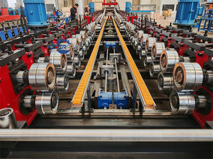 जस्ती पूर्ण स्वचालित केबल ट्रे निर्माण मशीन केबल ट्रे रोल पंच के साथ पंच के साथ मशीन - Product Image 4