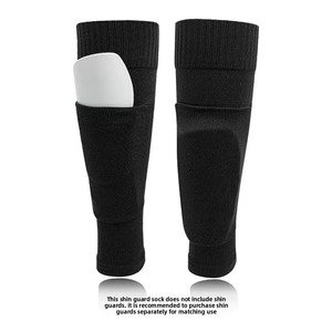 Wholesale Durable Polyester Footless Calf <b>Socks</b> Fixed Leg Guards Bottomless Sports Football Protective Gear - Product Image 5