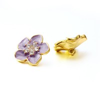 G&J Wholesale Factory Direct-sale DIY Accessories Large-sized Metal Button with Rhinestones