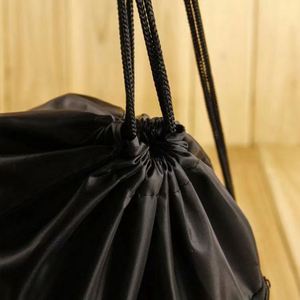 Design Custom logo Promotional Gift Sublimation Printed Nylon Polyester <b>Drawstring</b> Backpack <b>Bag</b> - Product Image 5