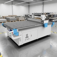 Mesin Pemotong Kain Tekstil Multi-lapis Kecepatan Tinggi dengan Pisau Getar CNC Otomatis Bertenaga Listrik Rongchi dan Perangkat Lunak CAD