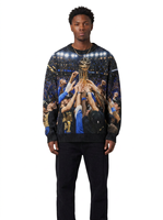 Cardigan en tricot personnalisé pour homme, imprimé en 3D, viscose/coton, style sportif, entièrement imprimé, fermeture éclair, OEM